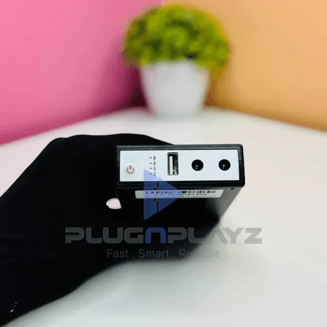 New Version WGP mini UPS 10400mAh – 5/9/12V – Black