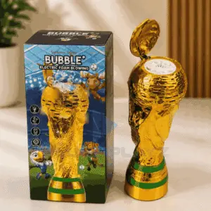 Bubble Electric Foam Blowing Trophy