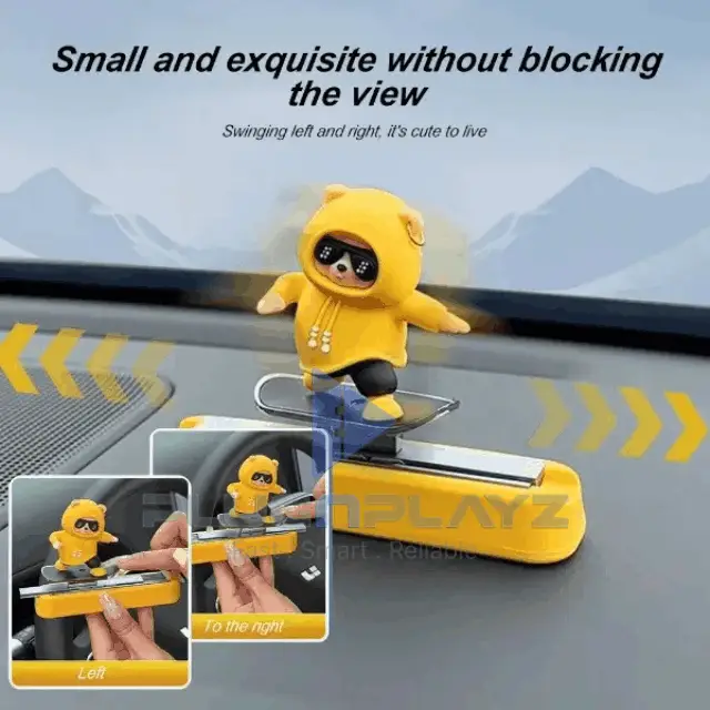 ZOUIVU X BEAR Car Dashboard Ornament